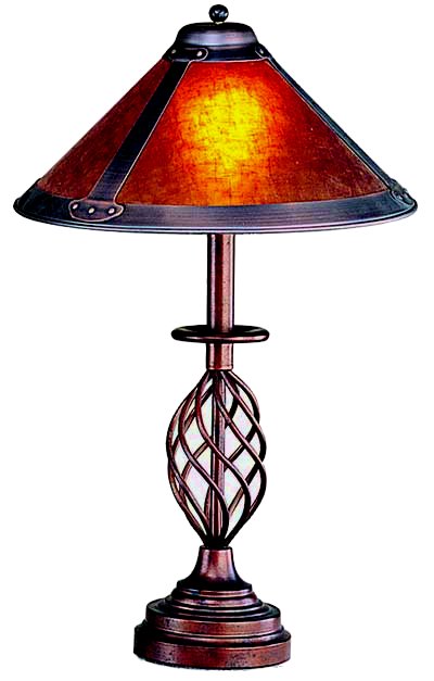 Iron Table Lamps on Mission Lighting   Table Lamps