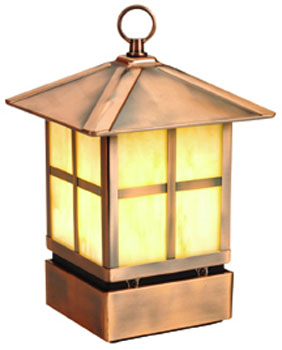 Mission Craftsman Rechargeable Outdoor Patio Lamp Lantern