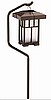 Mission Style Solar Garden Hanging Lantern