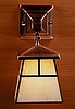 Stained Glass Mission Style Wall Sconce